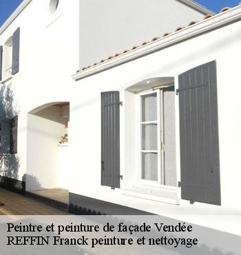 Peintre et peinture de façade