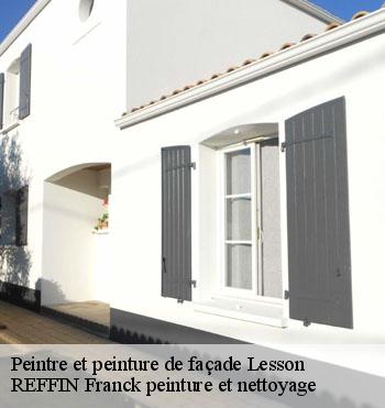 Peintre et peinture de façade