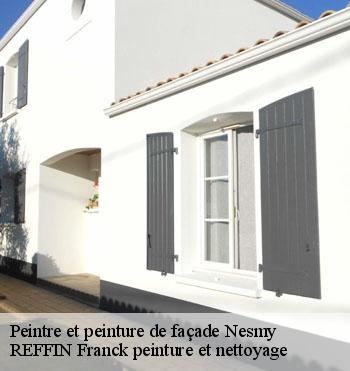 Peintre et peinture de façade