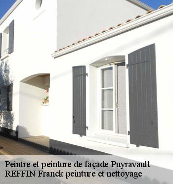 Peintre et peinture de façade