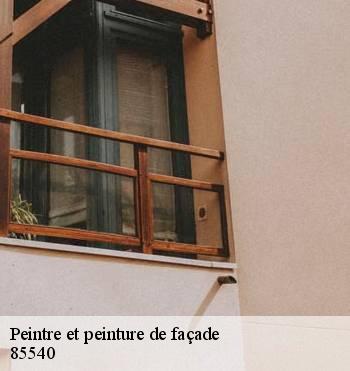 Peintre et peinture de façade