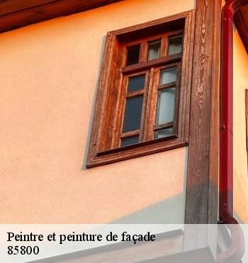 Peintre et peinture de façade