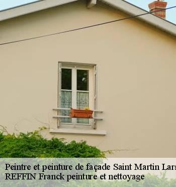 Peintre et peinture de façade