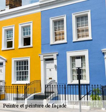 Peintre et peinture de façade