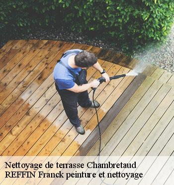 Nettoyage de terrasse