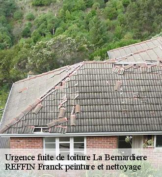 Urgence fuite de toiture