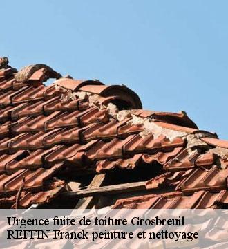 Urgence fuite de toiture