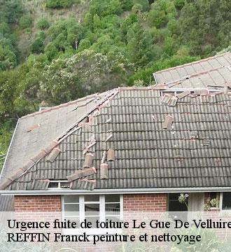 Urgence fuite de toiture