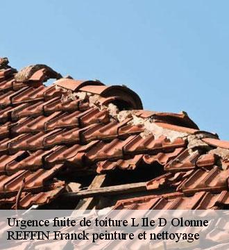 Urgence fuite de toiture