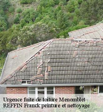 Urgence fuite de toiture