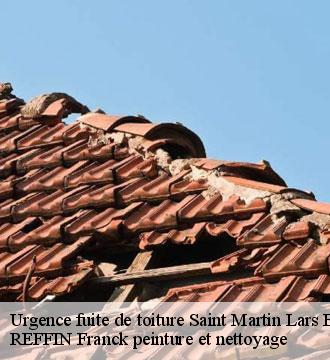 Urgence fuite de toiture