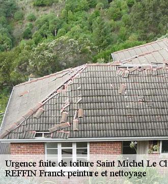 Urgence fuite de toiture