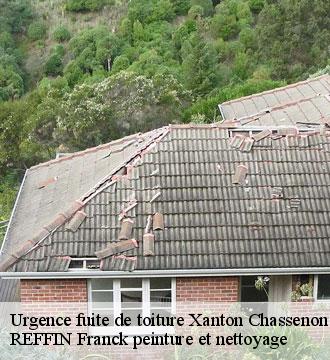 Urgence fuite de toiture