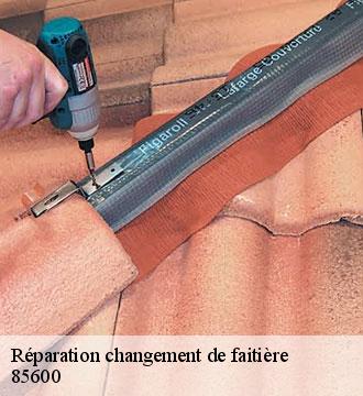 Réparation changement de faitière
