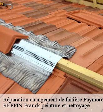 Réparation changement de faitière