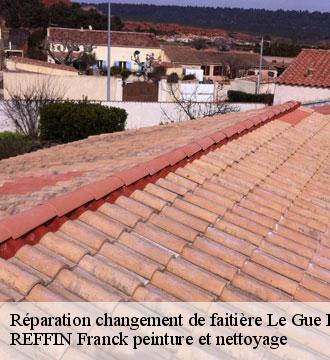 Réparation changement de faitière