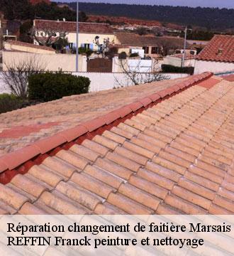 Réparation changement de faitière