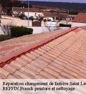 Réparation changement de faitière