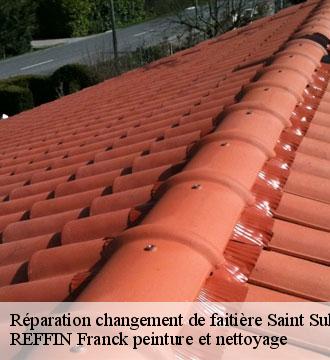 Réparation changement de faitière