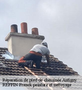 Réparation de pied de cheminée