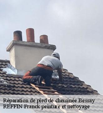 Réparation de pied de cheminée