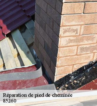 Réparation de pied de cheminée