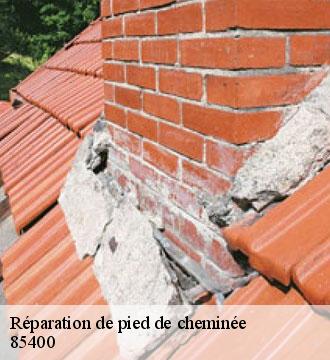 Réparation de pied de cheminée