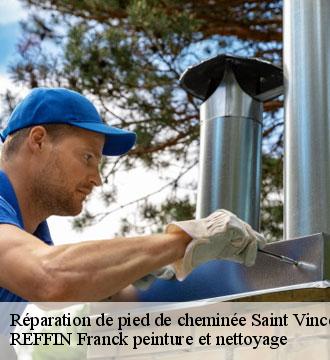 Réparation de pied de cheminée