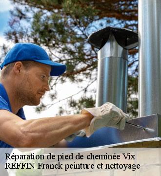 Réparation de pied de cheminée