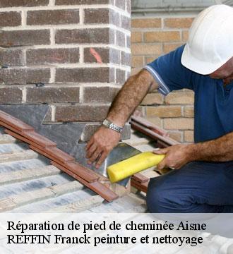 Réparation de pied de cheminée